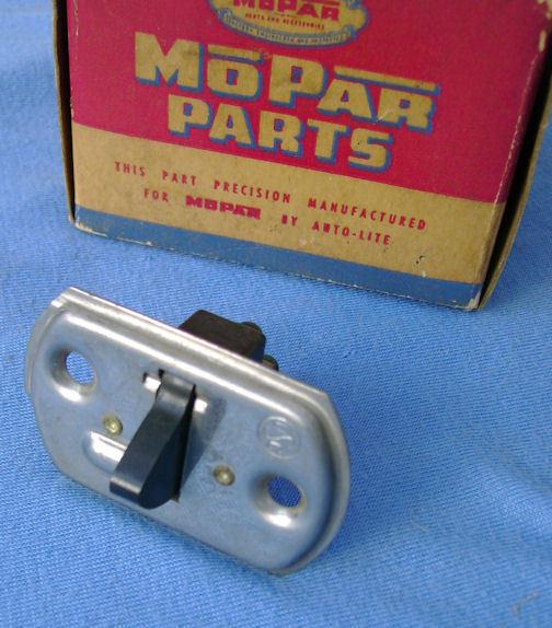 Sell Dome Light Switch Dodge Plymouth Chryser Desoto Mopar 1950 1951 1952 1953 1954 in Conway