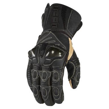 Icon glove overlord long black 2x 3301-1487