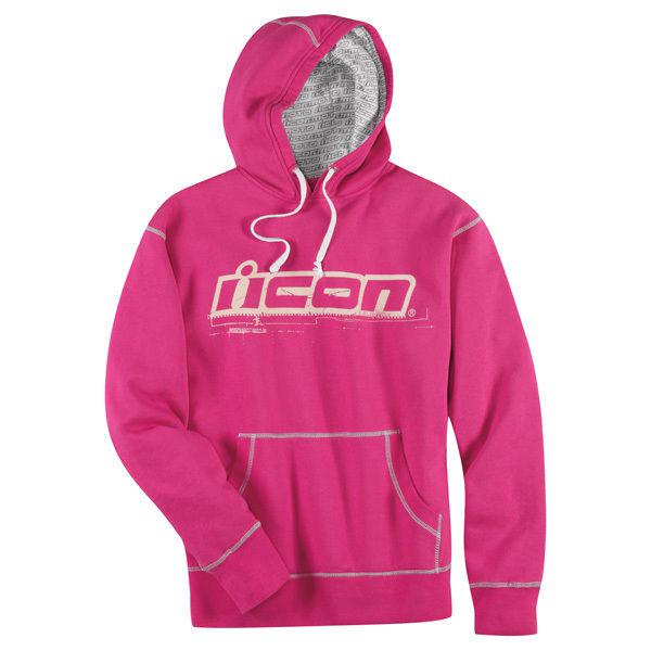 Icon hoody womens county pink xs 3051-0493
