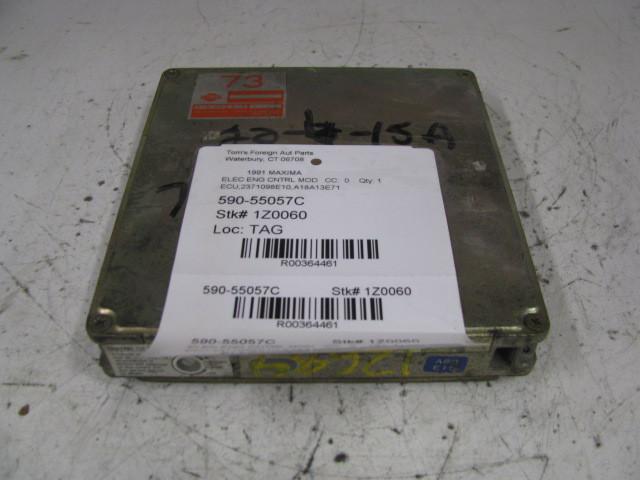 Ecu ecm computer nissan maxima 1990 1991 auto fed a18-a63-e15 73 364461