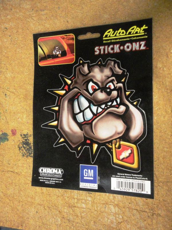 Chroma chevy bulldog decal sticker 6 x 8 free shipping 