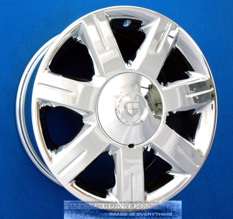 Cadillac dts 17 inch chrome wheel exchange '06-07 4600