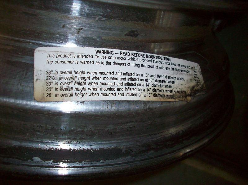 Vintage 1960's Ansen 15X4.5 aluminum slot skinny front wheels pr GM Ford Gasser, US $699.99, image 5