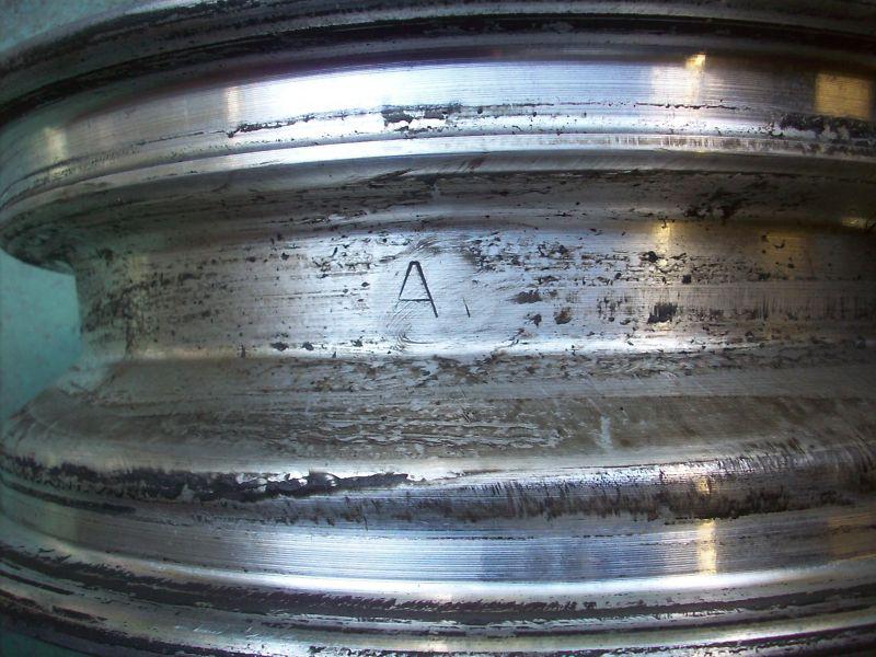 Vintage 1960's Ansen 15X4.5 aluminum slot skinny front wheels pr GM Ford Gasser, US $699.99, image 8