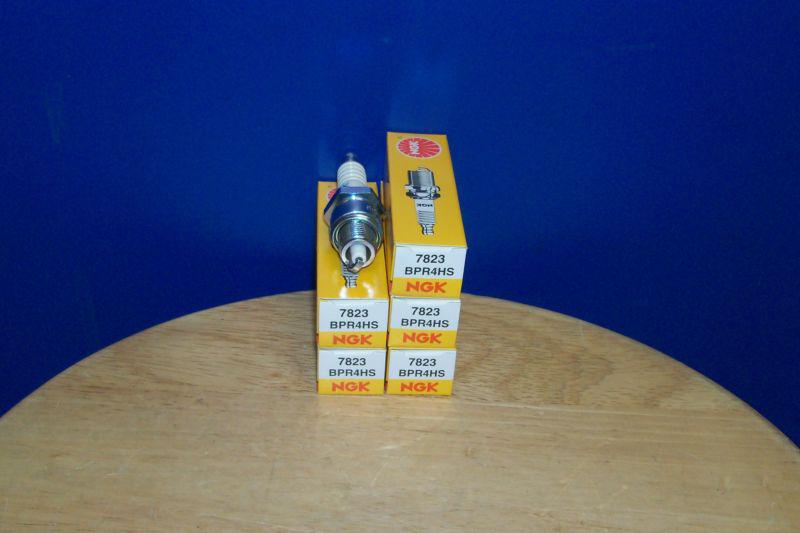 5 pack ngk spark plugs bpr4hs  7823   nib