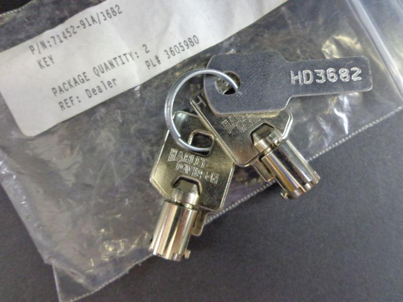 Sell Harley Davidson Barrel Key Ignition/Fork Lock Key Set 7145291A