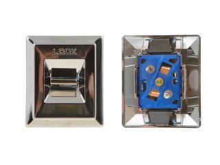 1982-1987 El Camino Power Window & Door Lock Chrome Plastic Switch Set SS, US $69.99, image 2
