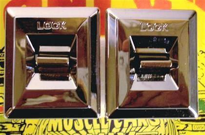 1982-1987 El Camino Power Window & Door Lock Chrome Plastic Switch Set SS, US $69.99, image 3