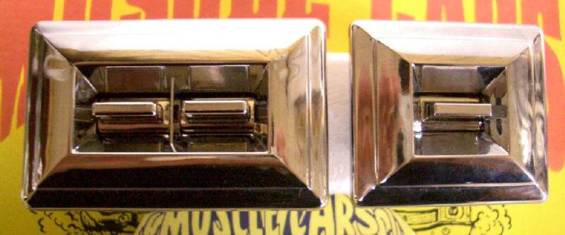 1982-1987 El Camino Power Window & Door Lock Chrome Plastic Switch Set SS, US $69.99, image 6