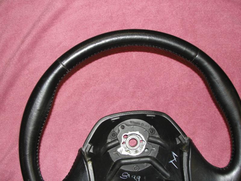 OEM 94-95 Chevy Chevrolet G10 G20 G30 GMC Van LEATHER WRAPPED STEERING WHEEL, US $124.99, image 3