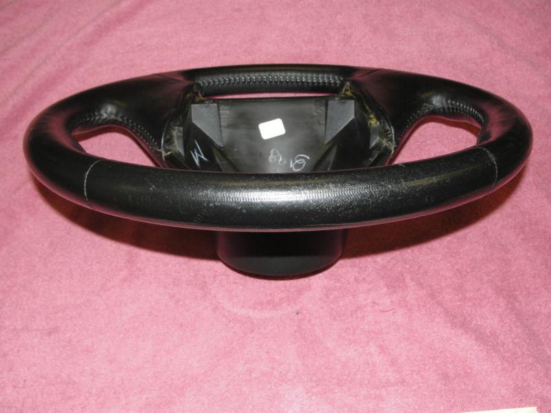 OEM 94-95 Chevy Chevrolet G10 G20 G30 GMC Van LEATHER WRAPPED STEERING WHEEL, US $124.99, image 6