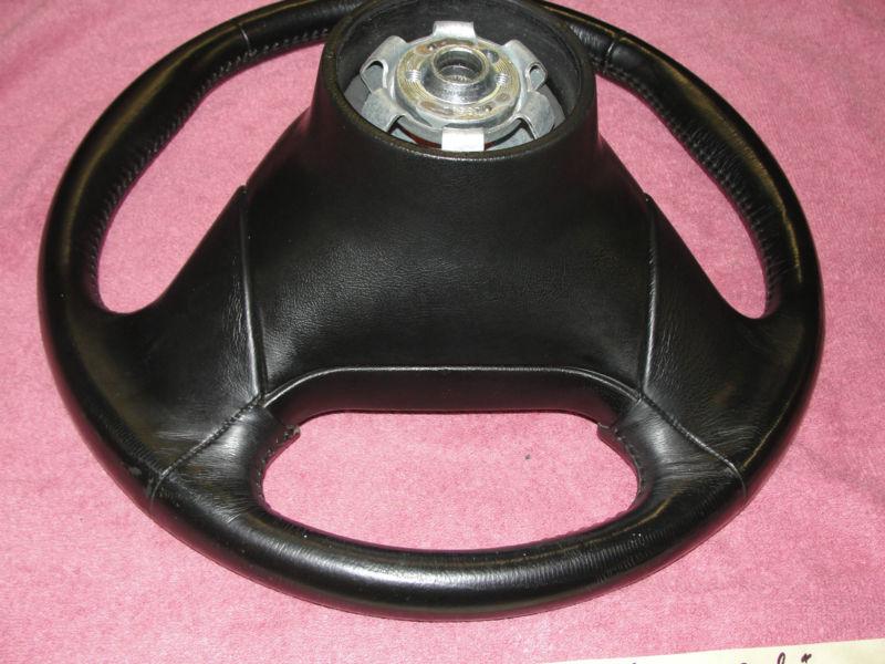 OEM 94-95 Chevy Chevrolet G10 G20 G30 GMC Van LEATHER WRAPPED STEERING WHEEL, US $124.99, image 8