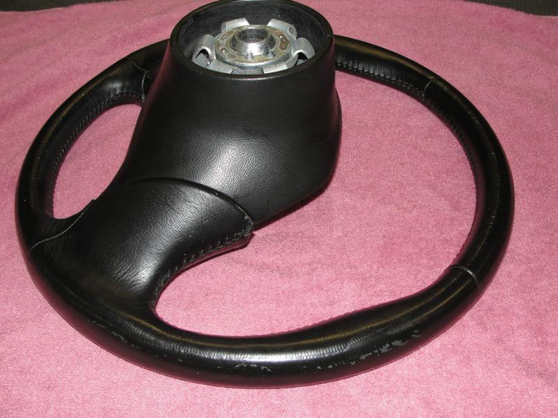 OEM 94-95 Chevy Chevrolet G10 G20 G30 GMC Van LEATHER WRAPPED STEERING WHEEL, US $124.99, image 9