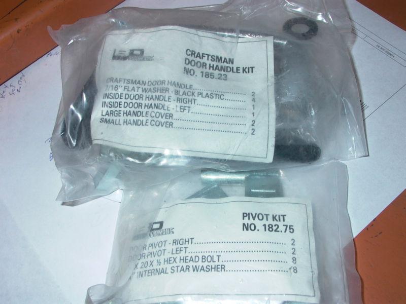 Craftsman door handle kit # 185.23 & pivot kit # 182.75