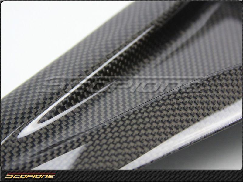 Scopione Nissan 09-14 GT-R GTR R35 BLK Glossy Carbon Fiber Hood Air Scoop Vents, US $449.87, image 12