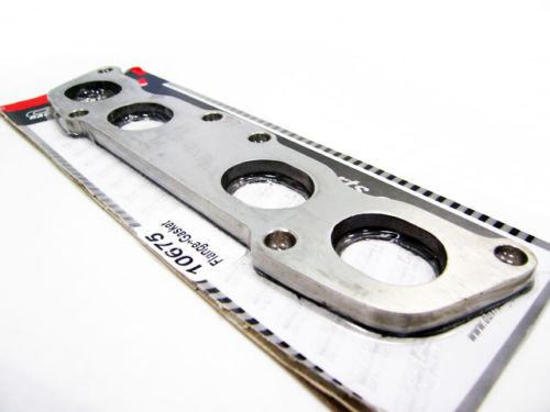 Obx exhaust turbo header steel flange toyota 5sfe 5s-fe