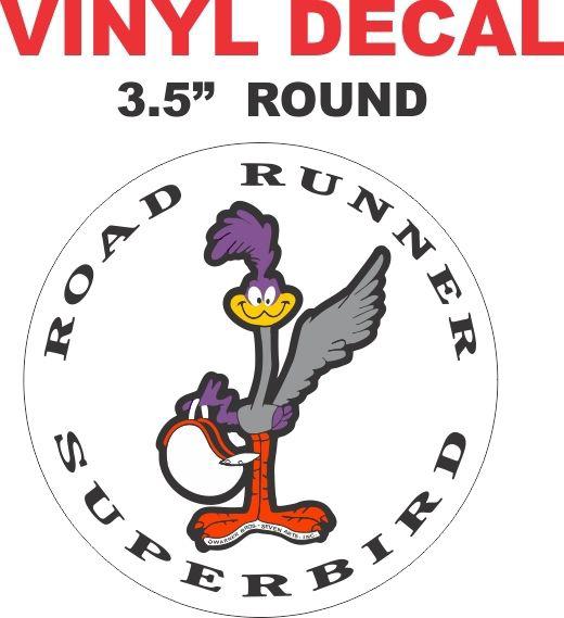 Dodge mopar chrysler plymouth superbird super bird  road runner decal  - nice