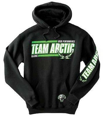 Green team arctic cat racing hoodie l xl 2xl 5243-664 5243-666 5243-668