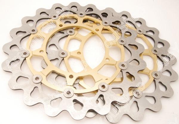 Front brake disc rotor yamaha fz1 1000 fz1 fazer 1000 06-11 yzf-r1 04-06 gold