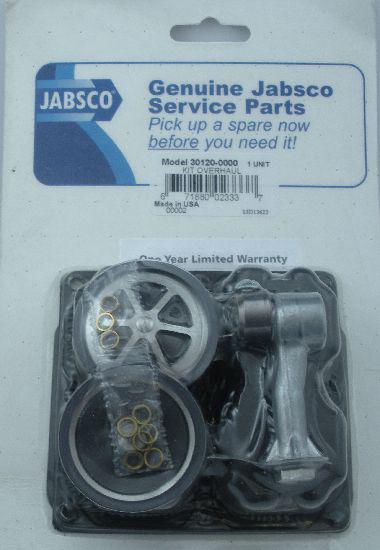 Jabsco 30120-0000 overhaul kit for jabsco 36960 system 15310