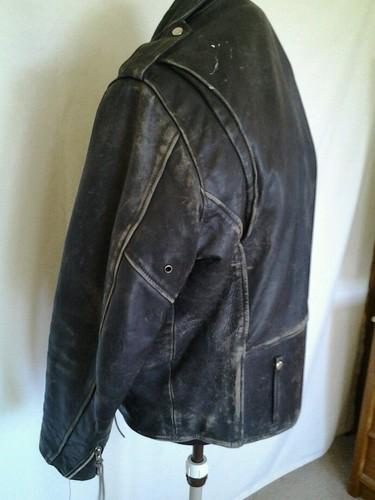 Harley Davidson Old Leather Jacket, US $20.00, image 2