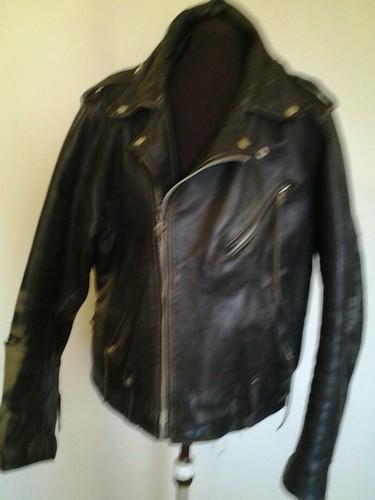 Harley Davidson Old Leather Jacket, US $20.00, image 4