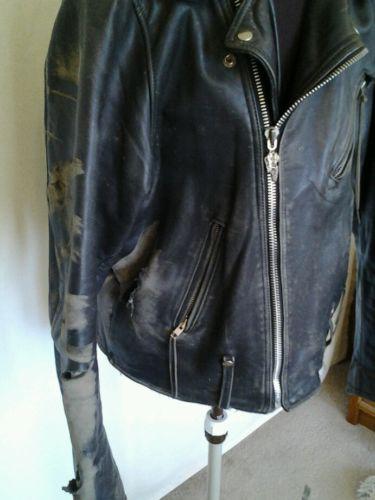 Harley Davidson Old Leather Jacket, US $20.00, image 5