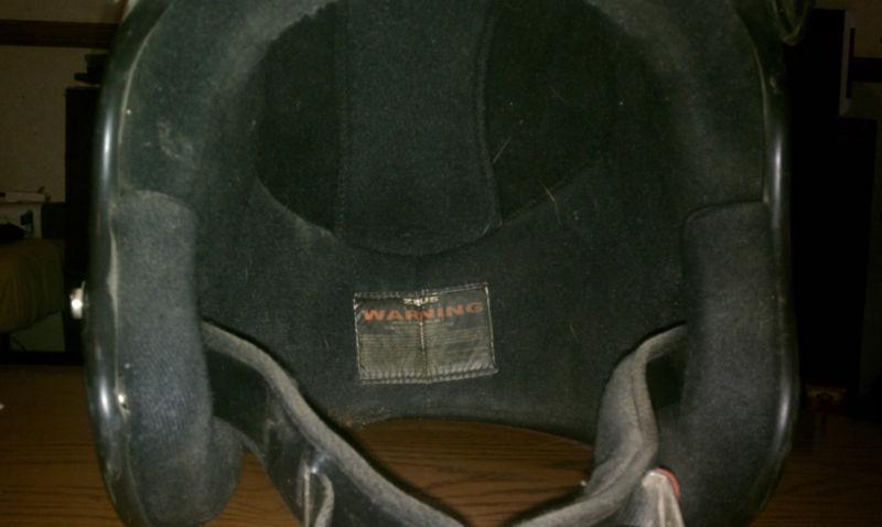 Zeus Motorcycle Helmet with Sun Visor XXXL Black Head Protection, US $10.00, image 2