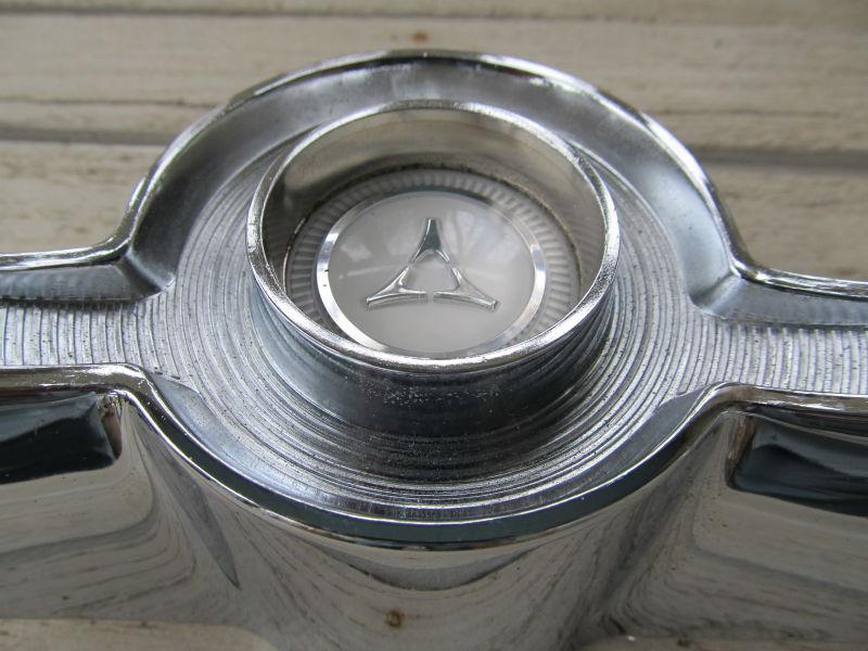 NOS 1963 Dodge 880 Chrome Horn ring with Fratzog emblem 2266767 NICE, US $295.00, image 2