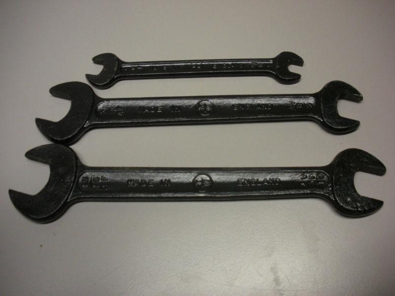 THREE VINTAGE BRITISH SUPERSLIM (TW) AF SPANNERS / WRENCHES - LIKE NEW, US $9.99, image 2