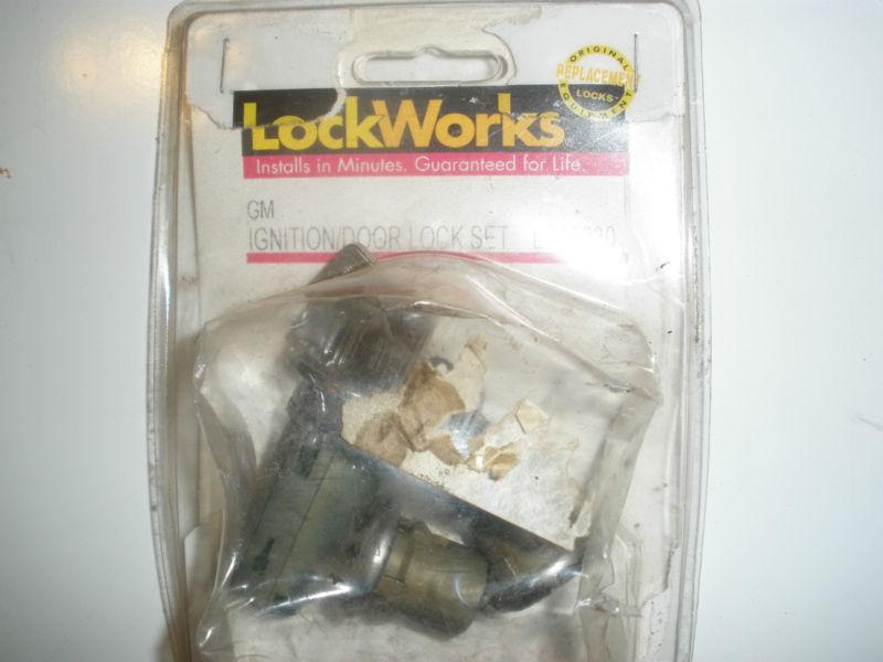 LockWorks GM ignition door lock set LS15830 BWD automotive 594780-02, US $2.00, image 2