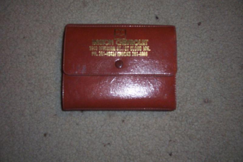 Chevy 1969-1970 baston chevrolet playing cards pad pencil case 2 decks sealed