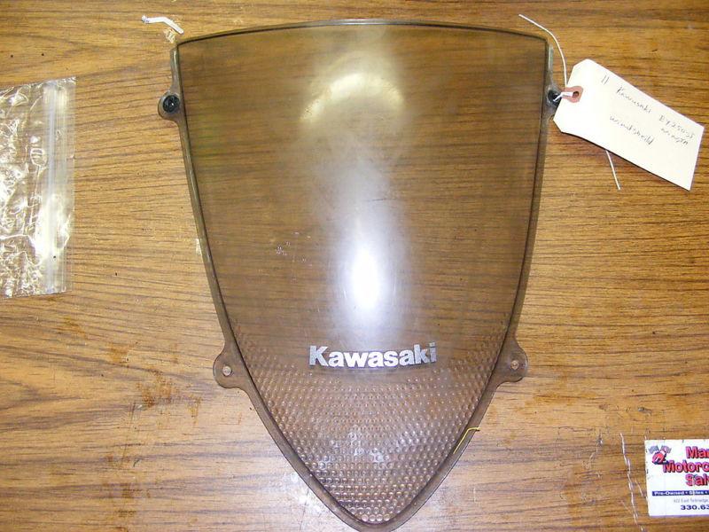 2011 kawasaki ex250j ninja wind shield