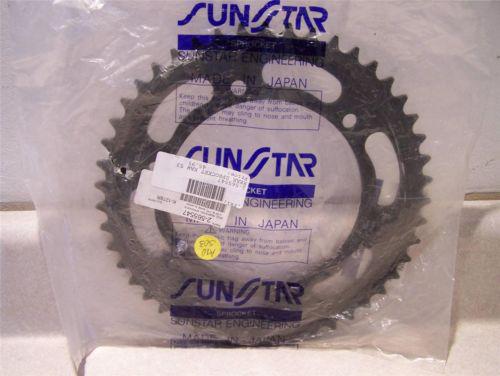 Nos sunstar 47 tooth rear steel sprocket  part # 2-565547/k-1278r {fbc #2