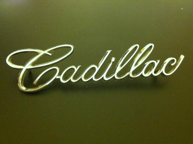 1966 1967 cadillac el dorado script emblem (original)