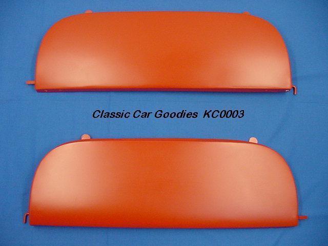 1953-1954 chevy fender skirts. new metal pair!