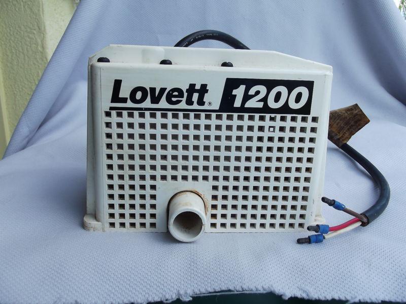 Marine-boating-bilge pump-lovett 1200
