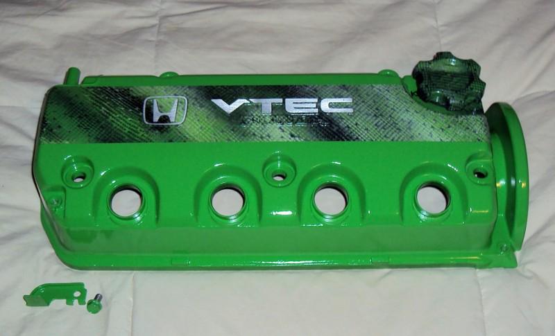 Custom honda acura civic valve cover jdm d16 z6 y8 y7 y5 vtec  airbrushed