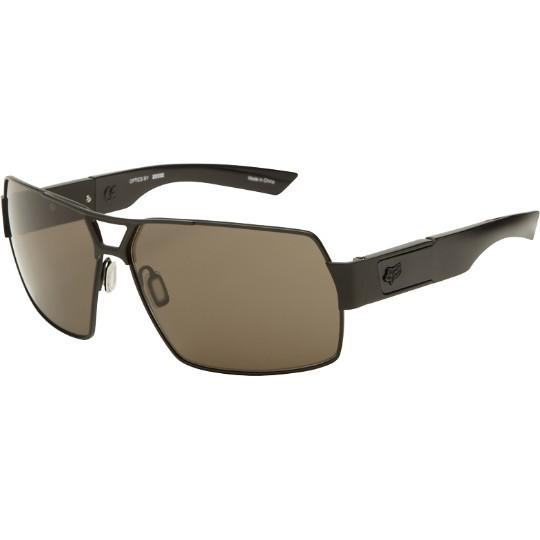 Fox racing the meeting mens sunglasses gunmetal black/gray polarized one size