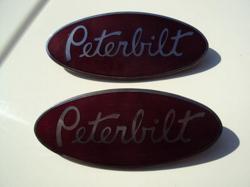 Peterbilt hood vintage emblems 359 362 352 351 379 358 330 348 377 378 357