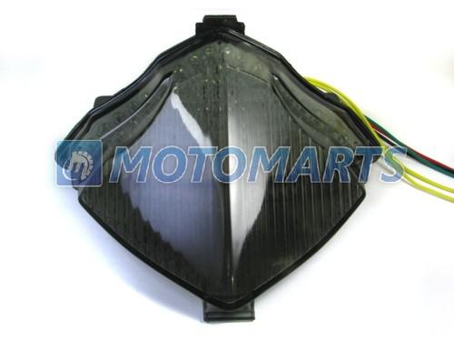 Smoke led tail light for yamaha yzf 1000 r1 04 05 06 with turn signal integrated