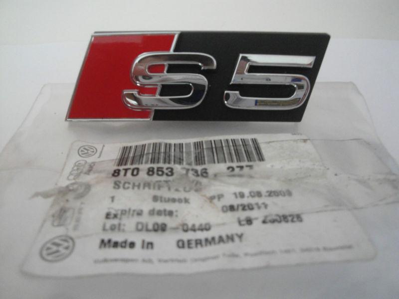   audi s5 original grill emblem