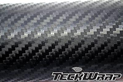 120" x 48" 3d black carbon fiber vinyl car decals  bubble free air release