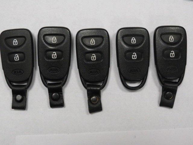 Used lot of 5 kia remotes keyless fobs transmitters pinha-t036