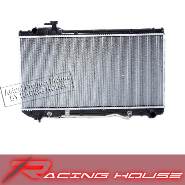 1996-1997 toyota rav-4 suv 2.4l a/t auto cooling radiator replacement assembly