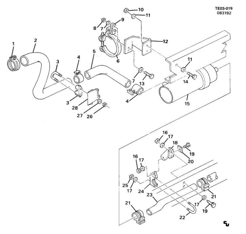 Purchase OEM GM Brand New Exhaust Clamp Part 15249420 in Brooklyn