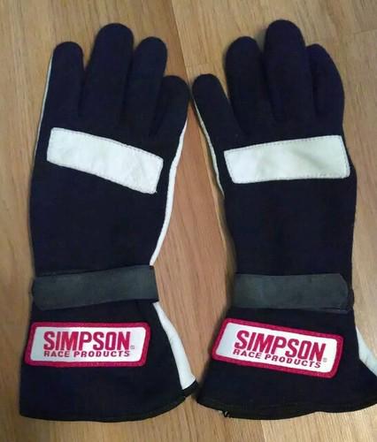 Simpson race gloves. large l