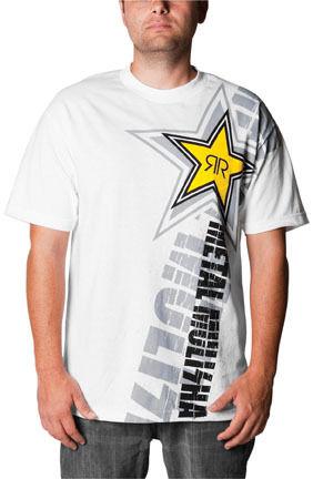 Msr metal mulisha ego white 2xl t-shirt msr casual tee shirt xxl