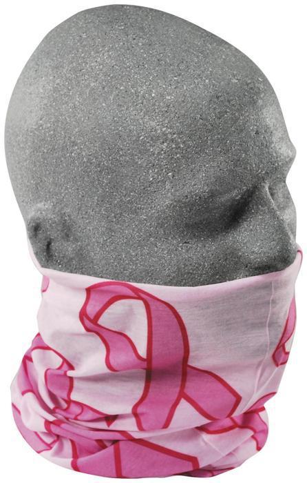 Zan headgear breast cancer awareness motley tube pink ribbon