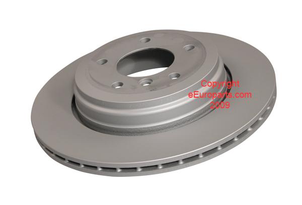 New zimmermann disc brake rotor - rear 150340520 bmw oe 34216772085